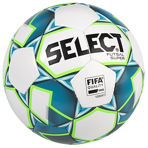 футзальный мяч Select Futsal Super бело-голубой